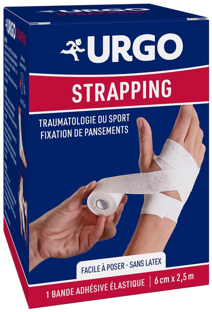 Urgo Strapping Elastisch Zelfklevend Verband 2,5 m x 6 cm