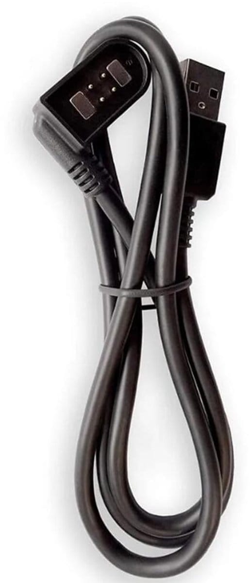 Metaaldetector Oplaadkabel - USB Kabel Magnetisch - Metaaldetector Opladen - Magnetische Snap-on - 1.1 meter - zwart