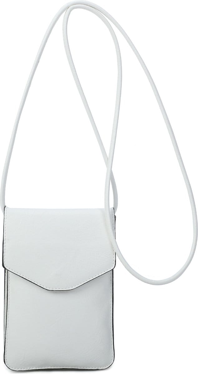 Crossbody - telefoon tasje - wit