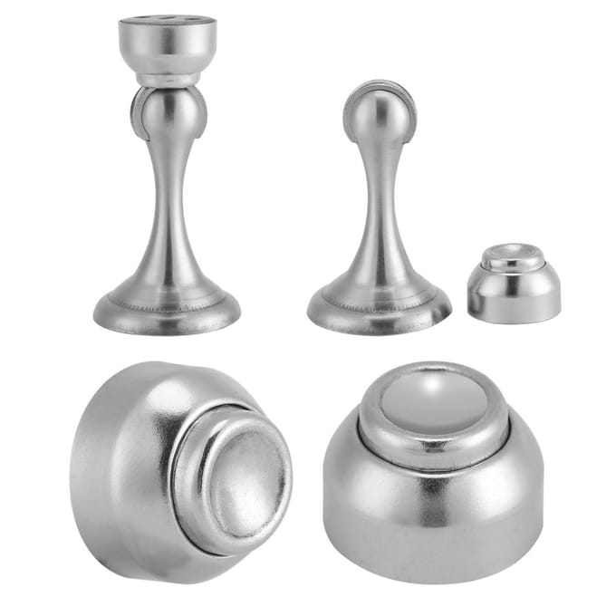 Roestvrijstalen deur magnetische stop stopper houder thuis kamer kantoor binnen wit