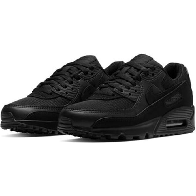 Nike W Air Max 90 365 Dames Sneakers - Black/Black-Black-White - Maat 39