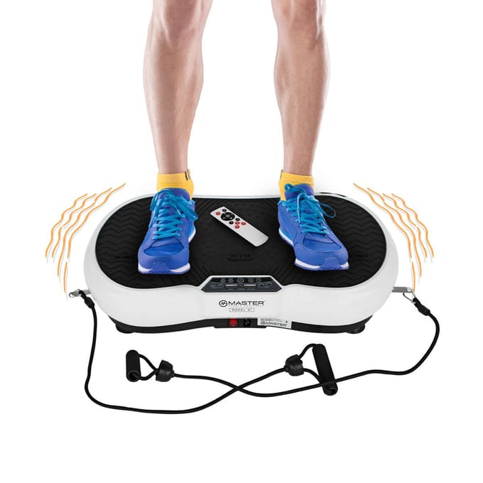 Plateforme vibrante de massage Master G1 Blanc
