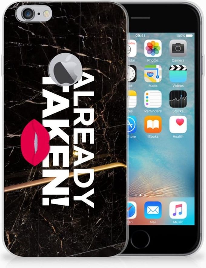 Apple iPhone 6 Plus | 6s Plus Siliconen hoesje met naam Already Taken Black