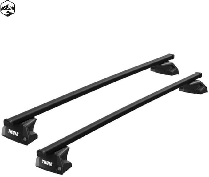 Thule SquareBar dakdragers BMW iX1 bouwjaar 2023 t/m heden met dakrailing