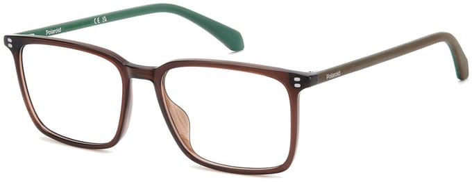 Polaroid PLD D615 Brown 54/16/145 MAN Brilmonturen