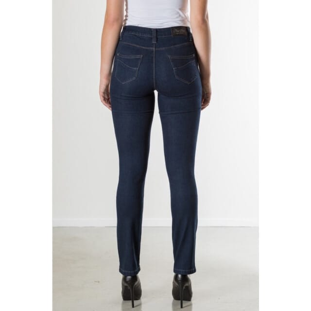 New Star - Memphis - Dames Regular-fit Jeans - Darkstone