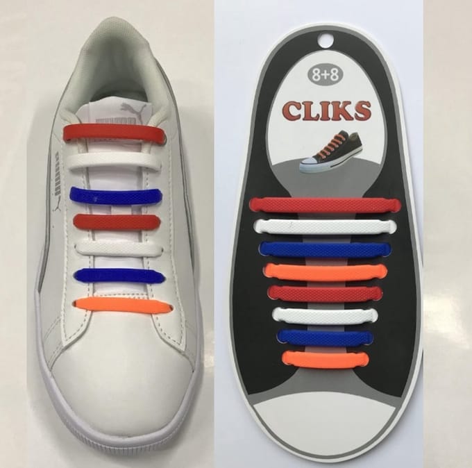 CLIKS elastische veters - Holland - siliconen veters - kids - volwassenen