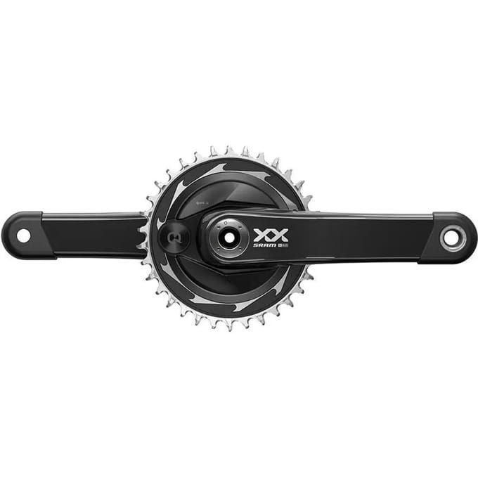 Sram Xxsl Eagle Spider Q174 Cl55 Dub Crankstel Met Vermogensmeter Zilver 170 mm / 34t
