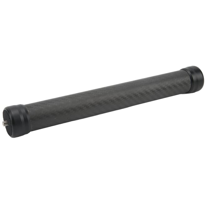 25cm Camera Stabilisator Verlengstok Aluminiumlegering Koolstofvezel 33mm Diameter 14in Stok voor gray