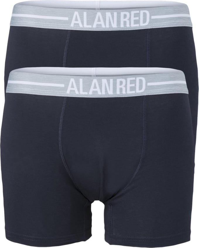 Alan Red Boxershorts Donkerblauw (navy) 2Pack - Maat S - Heren
