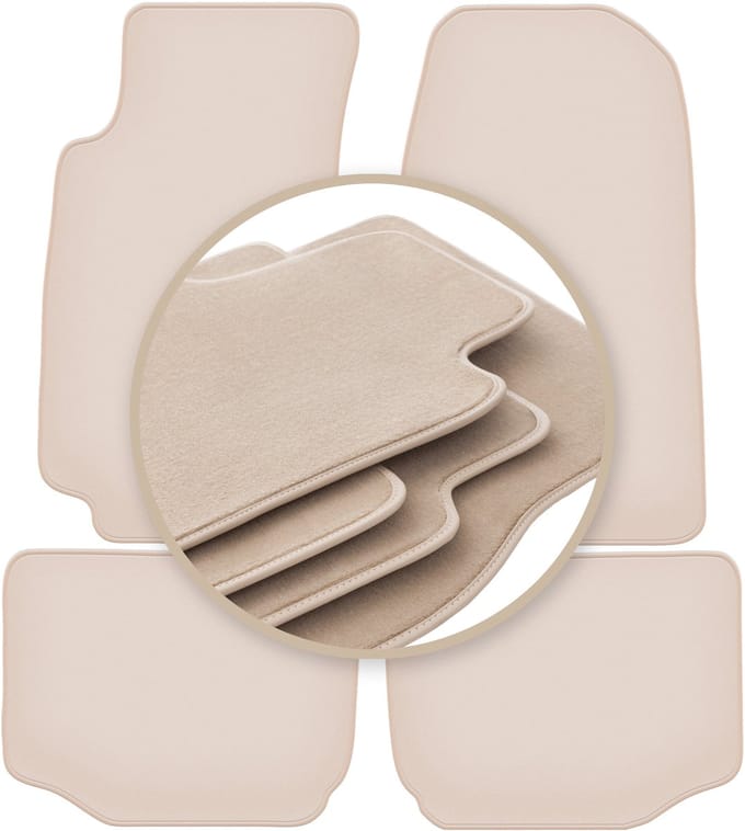 PREMIUM beige matten voor: Ford Granada sedan 1972-1985