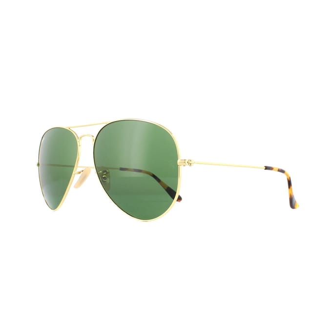 Ray-Ban Aviator Mens Gold Gray Gravient Aviator RB3025 Zonnebril