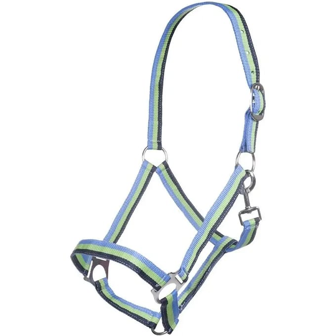 Nylon halster voor paard HKM Budapest