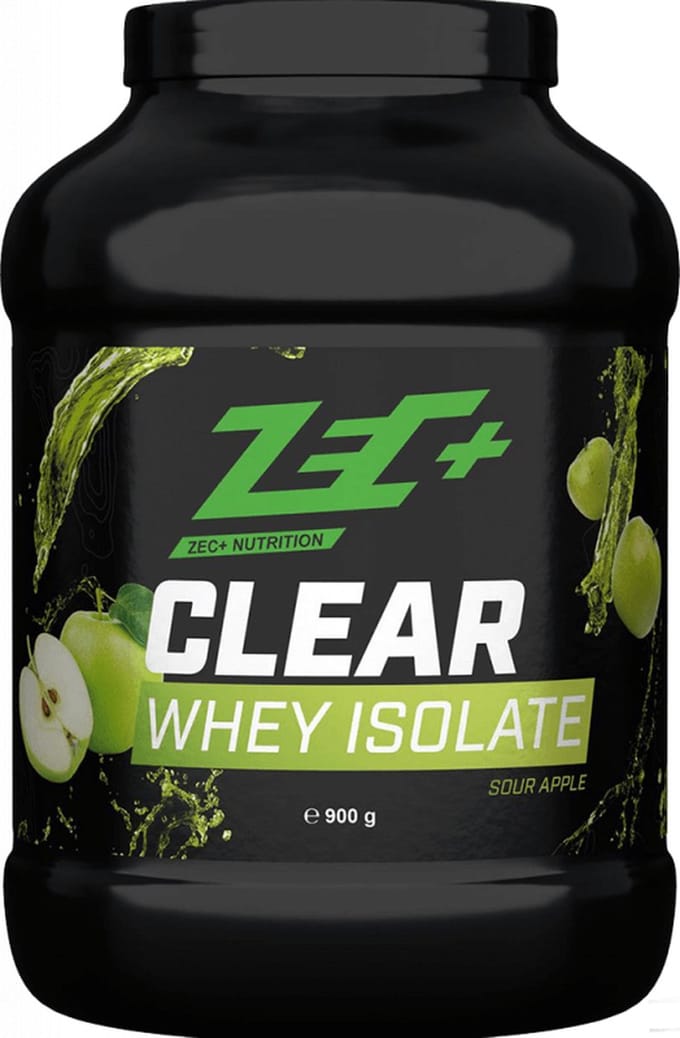 Zec+ Clear Whey Isolate (900g) Sour Apple - Eiwitten - Helder eiwit