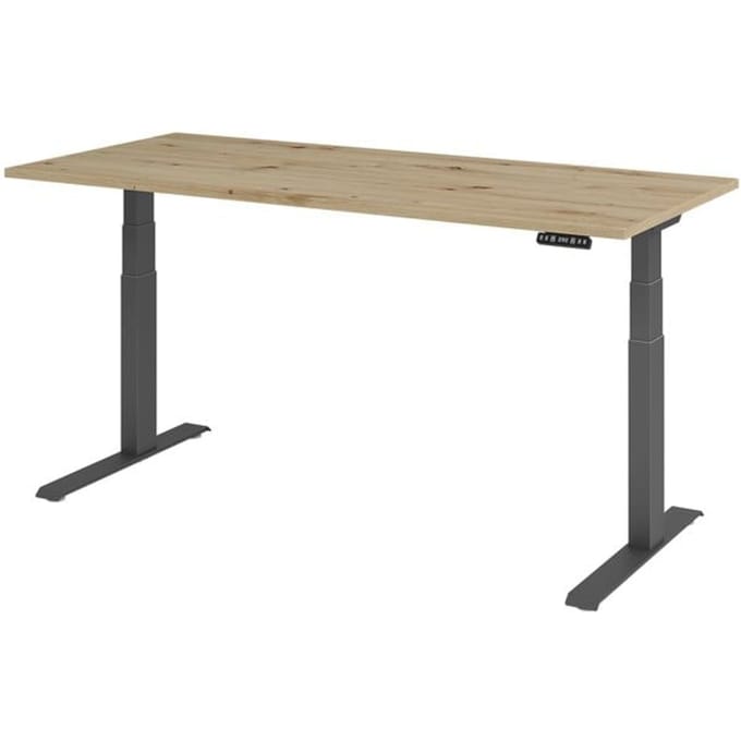 Bureau »Upper Desk« 120 cm breed en elektrisch hoogte verstelbaar tot 129 cm ond