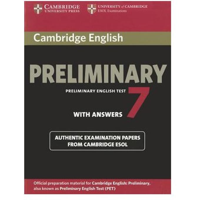 Cambridge English Preliminary 7 Student's Book With Answers - Cambridge ESOL