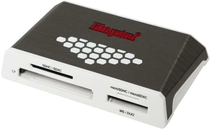 Card Reader Kingston FCR-HS4 Silver