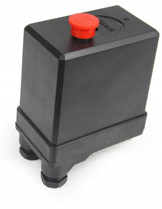 GEKO Drukschakelaar voor luchtcompressoren - Instelbaar - Max. 12 bar - 240V - 16A