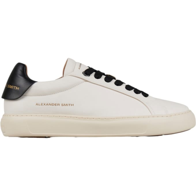 asbcsom-3663-wbk Alexander Smith Wit leder voor heren