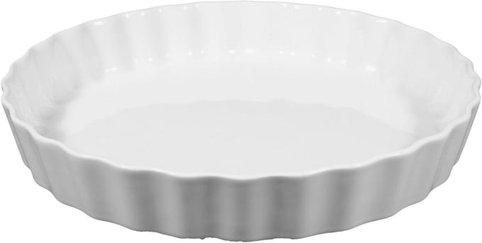 Ronde Bakvorm - Taartvorm - Zelf Bakken - Vaatwasmachinebestendig - 30 cm - Wit