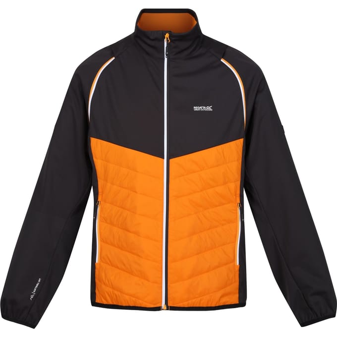Regatta Heren Steren Hybride Zachte Shell Jas (Oranje peper/Ash)