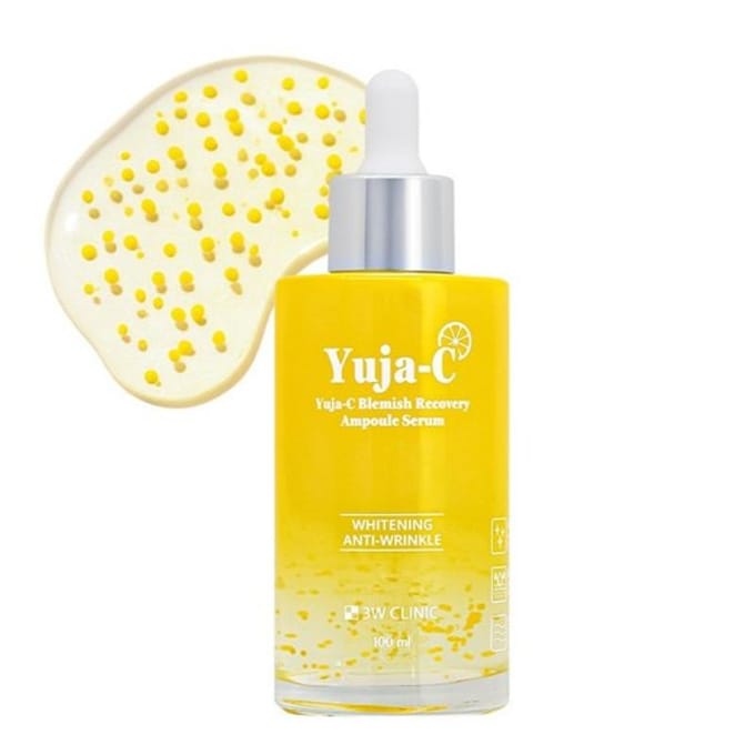 3W Clinic Yuja Zaadje Litteken Herstel Ampul Serum – 100ml white