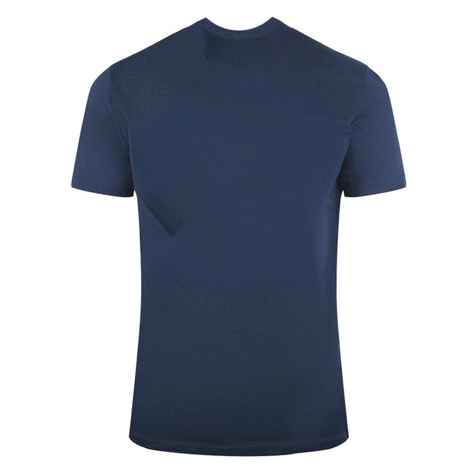Diesel Heren Logo Outline T-Shirt (Totale Verduistering)