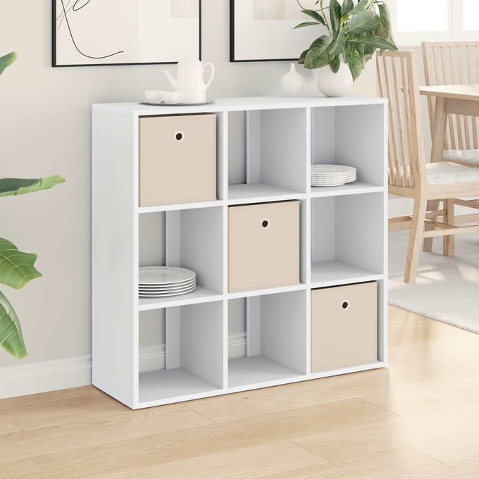 vidaXL - Dressoir - Wit - 88,5 - x - 29 - x - 84,5 - cm