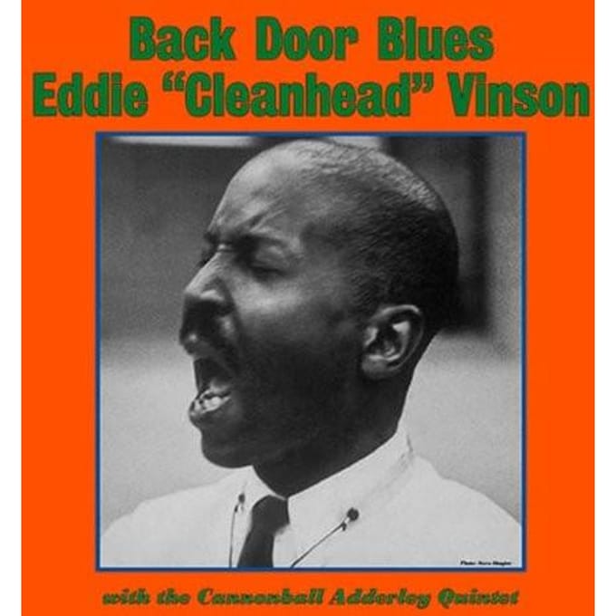 LP Plaat EDDIE  CLEANHEAD  VINSON - Back Door Blues DOY686 Doxy 2013 Europa Jazz gray