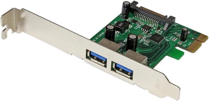 StarTech.com 2-poorts PCI Express (PCIe) USB 3.0-kaart met UASP