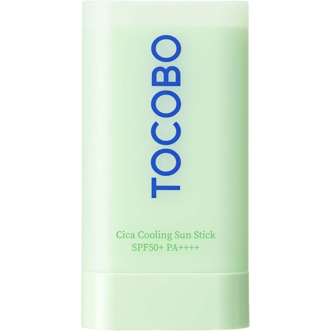 [TOCOBO] Stick Solaire Rafraîchissant Cica SPF 50+ PA++++ 18g white