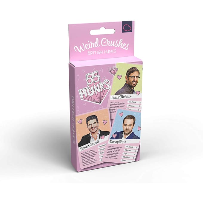 Weird Crushes British Hunks Card Game