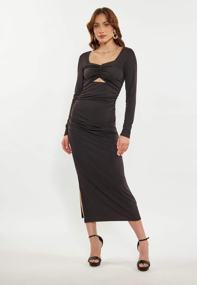 Faina Jurk Dames zwart