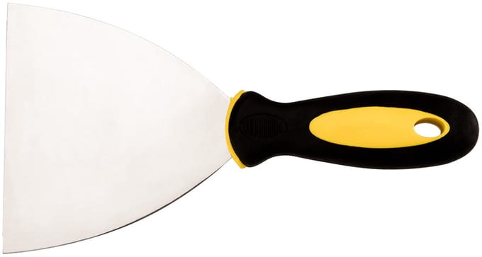 TOPEX Serie - Roestvrijstalen Schilder Spackmes - 125mm - Ergonomische Handgreep