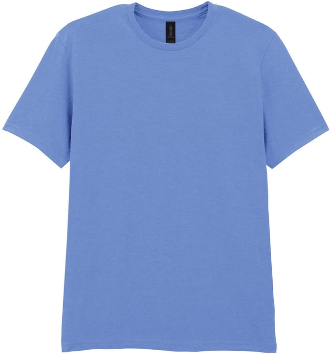T-shirt met ronde hals Gildan Softstyle