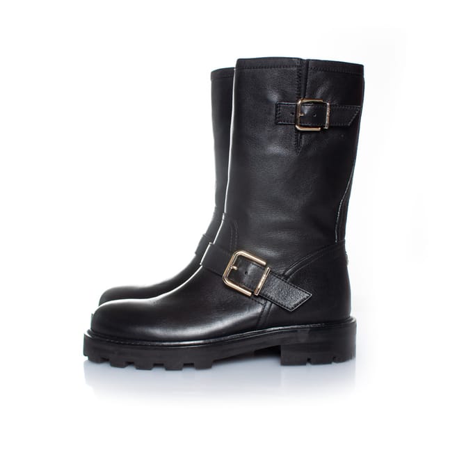 Jimmy Choo Biker 2 leren laarzen