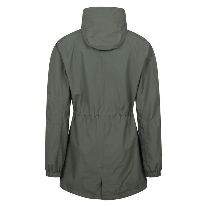 Mountain Warehouse Vrouwen/Dames Regenval Waterdichte Jas (Groen)