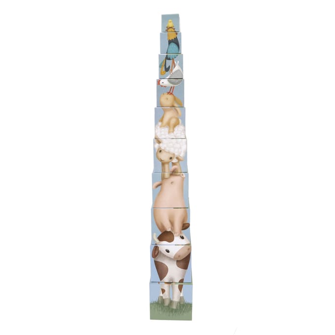 Little Dutch - Farm Stapeltoren FSC Houten speelgoed