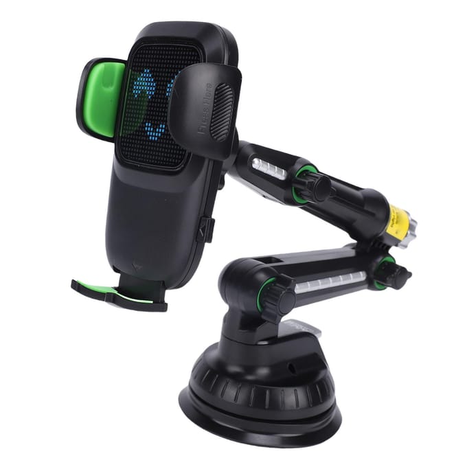 Zware Vrachtwagen Telefoonhouder Mount Zware Duty Rotatie Dashboard Telefoonhouder met 12,9 Inch Arm voor Smartphones Tablets