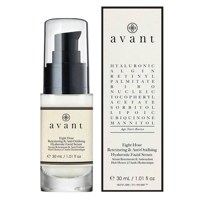 Avant Eight Hour Antioxidising &amp; Retexturing Hyaluronic Facial Serum 30 ml