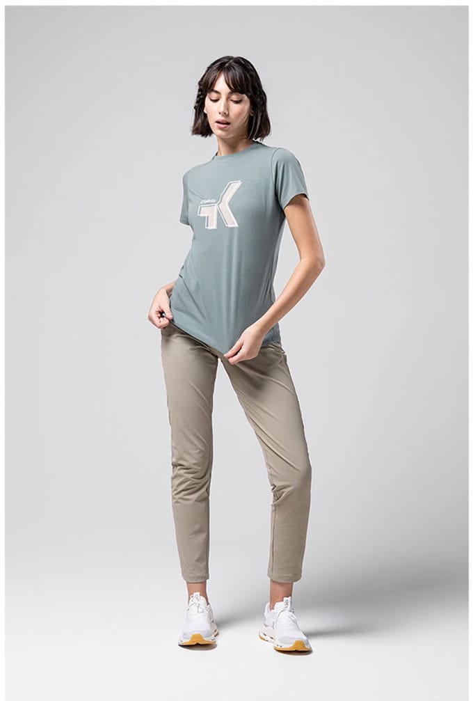 Gobik T-shirt Met Korte Mouwen Grijs M Vrouw