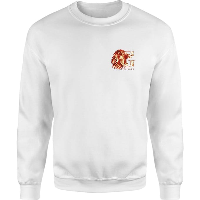 Harry Potter Gryffindor Sweatshirt - White - L