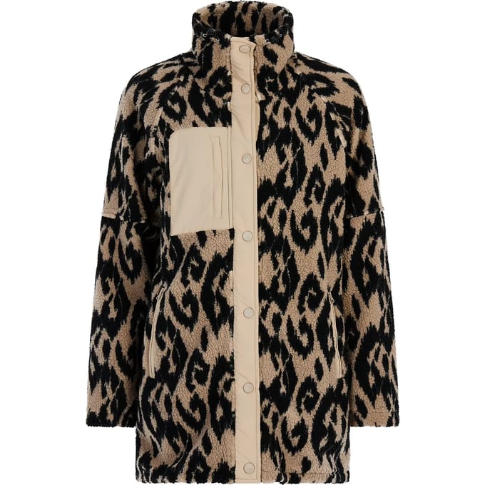 Protest Prtkai - Shacket Dames - Outdoor - Overshirt - High-pile teddy fleece