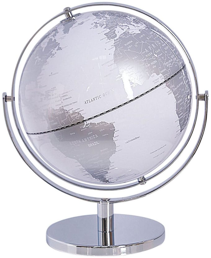 DRAKE - Globe - Zilver - Synthetisch materiaal