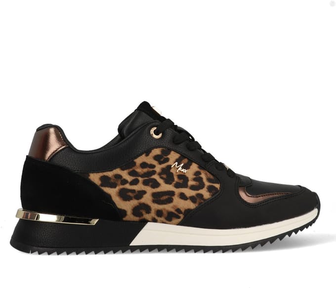 Mexx Sneaker Fleur Ellen Black Dames - Maat 37