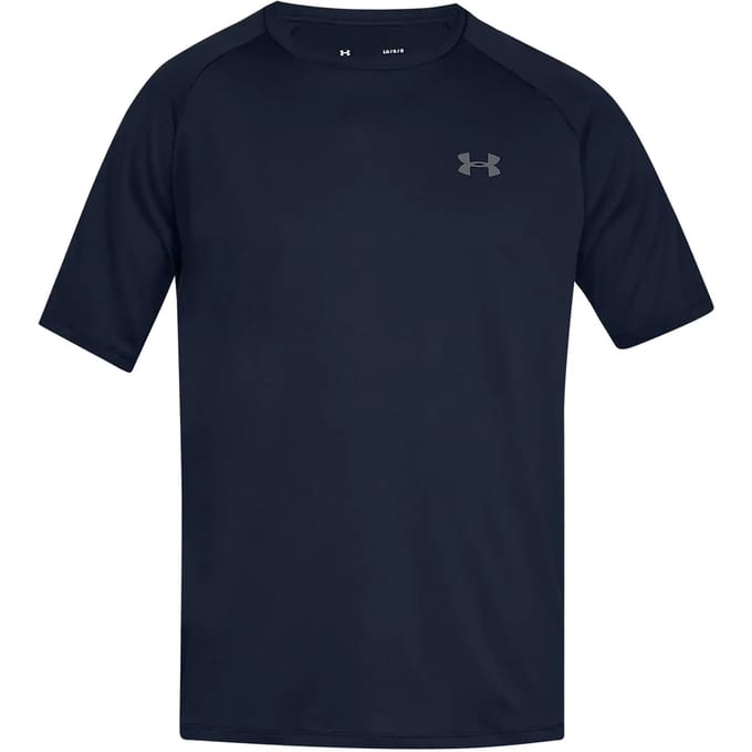 Under Armour Heren-Tech T-Shirt (Academie Blauw/Grafiet)