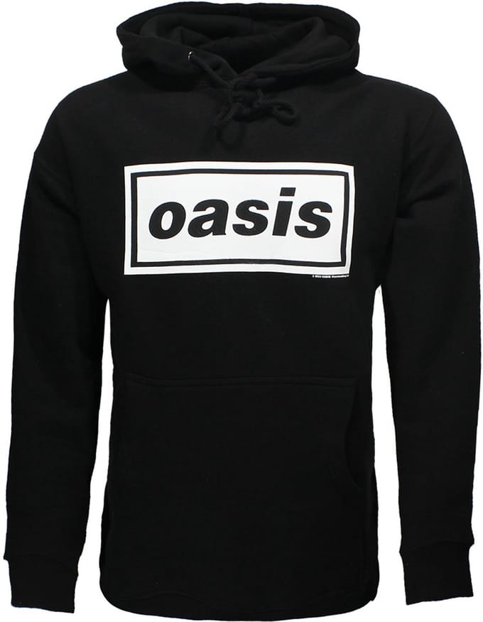 Oasis Decca Logo Pullover Hoodie - Officiële Merchandise - L