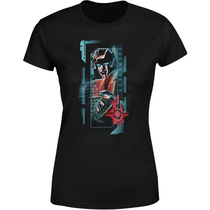 Transformers Sideswipe Glitch Women's T-Shirt - Zwart - 3XL