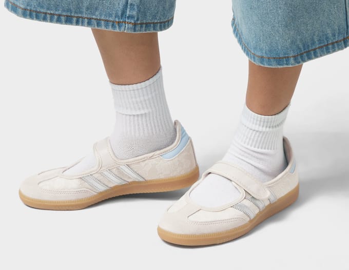 Adidas Samba Sneakers Dames - Wit - Maat 39 1/3 - Leer