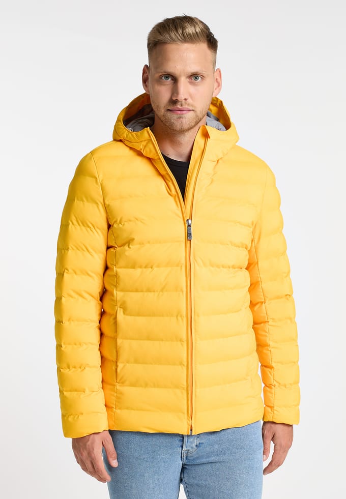 Mo Gewatteerd winterjack mimo Heren geel